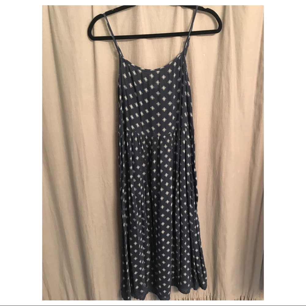 Midi length oversized, flowy dress